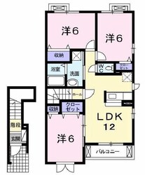 フィオリーレＣの物件間取画像